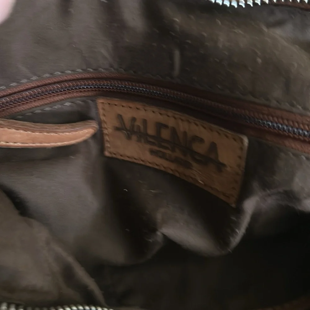 Vilenca Holland genuine leather woven purse - Picture 5 of 9